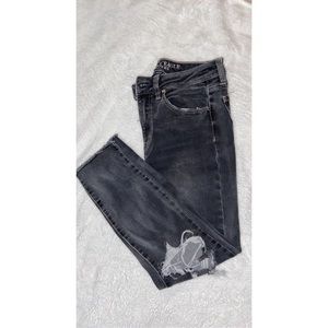 American Eagle size 4 black jeans
